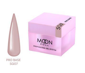 База для ногтей без HEMA та ТРО Moon Full Nude Pro Base №SQ07, 30 мл NSQ07 фото