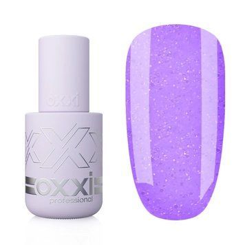Камуфлирующая база фиолетовая с глитером Oxxi Sugar Base №07 , 10 мл 3065 фото
