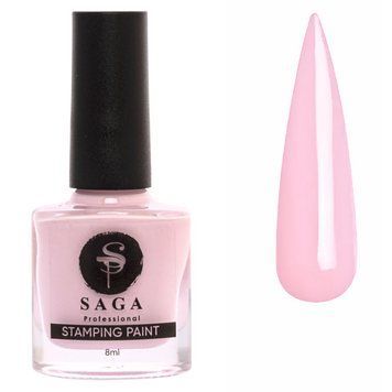 Лак для стемпинга Saga Stamping paint №21, 8 мл (пудра) N015880 фото