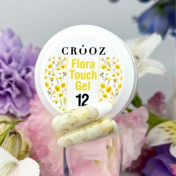 Гель для наращивания Crooz Flora Touch Gel №12, 15 мл CFT12 фото