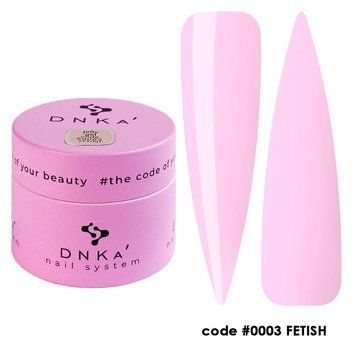 Гель для нарощування та моделювання нігтів DNKa' Jelly Gel 03 Fetish, 15мл JGD0003 фото
