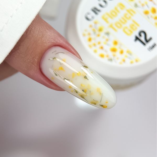 Гель для нарощування Crooz Flora Touch Gel №12, 15 мл CFT12 фото