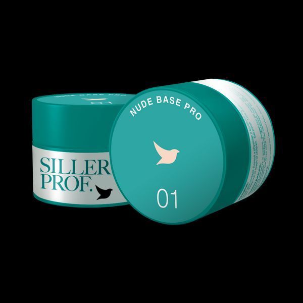 Нюдовая база для ногтей Siller Nude Base Pro №1, 30мл N02931 фото