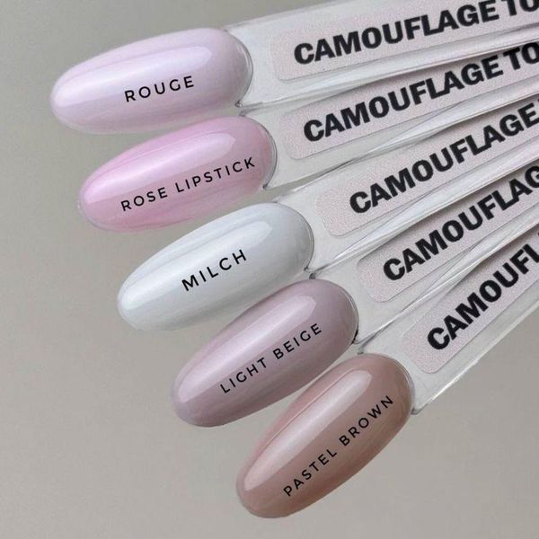 Топ для гель лака (светло-розовый) Lukum Top Camouflage Rose Lipstick 10 мл N09465 фото