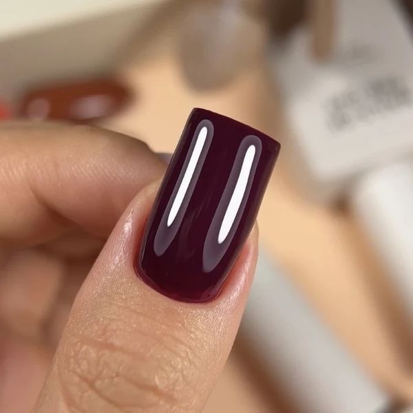 NAILSOFTHEDAY Gel polish Wine &mdash; виноградно-винний гель-лак, що перекривається в один шар, 10 мл 3590786 фото