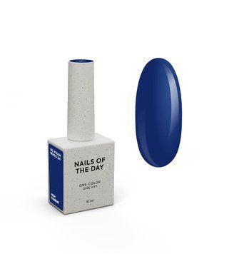 NAILSOFTHEDAY Gel polish Indigo - темно-синий гель-лак, перекрывающийся в один слой, 10 мл 3590787 фото
