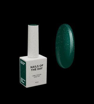 NAILSOFTHEDAY Gel polish Kevin &mdash; зелений світловідбиваючий гель&ndash;лак для нігтів, 10 мл 4821802869000 фото