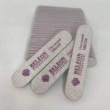 Пилочка BELEON мини 100/150 (упаковка 25шт) N020352 фото