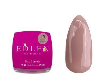 Edlen Гель для ногтей Water Acrygel Nude 019, 15 мл 134919 фото