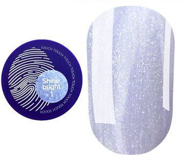 Touch Гель для ногтей Builder Gel Shine Bright 01, 15 мл 59237 фото