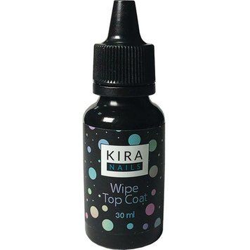 Топ для ногтей с липким слоем Kira Nails 30 мл, без кисти 456196 фото