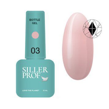 Гель для ногтей Siller Bottle Gel №3, 15 мл 453282 фото