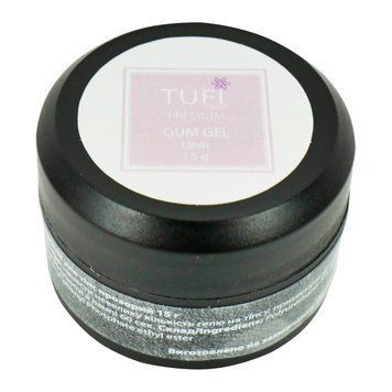 Гум-гель TUFI profi PREMIUM для типс прозрачный 15 г 0288994 фото