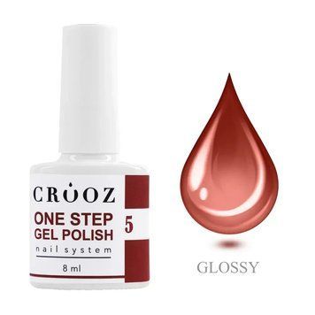 Однофазный гель лак Crooz One Step 05, 8 мл SO05 фото