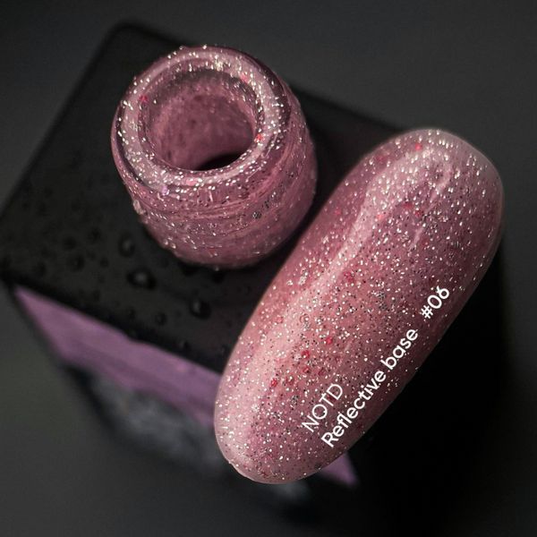 Світловідбиваюча база для нігтів NAILSOFTHEDAY Reflective 06, 10 мл 98756432 фото