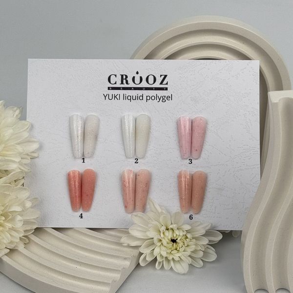 Жидкий полигель Crooz Liquid Polygel Yukki №02, 15 мл 71242 фото