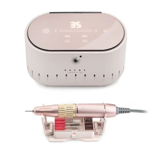 Фрезер для маникюра Bucos Nail Drill X3 PRO POWDERY 65 Ватт, 35 000 об./мин. N567385 фото