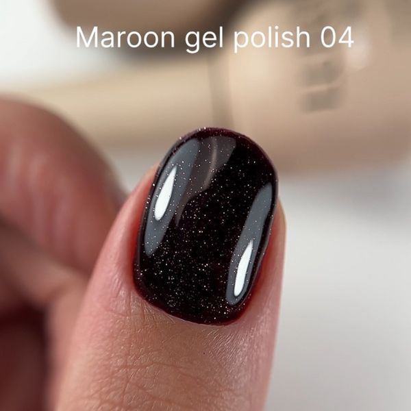 Гель лак Lukum Maroon Collection gel polish 04, 10 мл N09538 фото