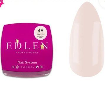 Гель для наращивания EDLEN Builder Butterfly Cheesy 48, 15 мл DL048 фото