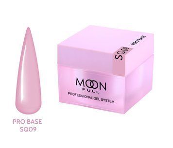 База для ногтей без HEMA та ТРО Moon Full Nude Pro Base №SQ09, 30 мл NSQ09 фото