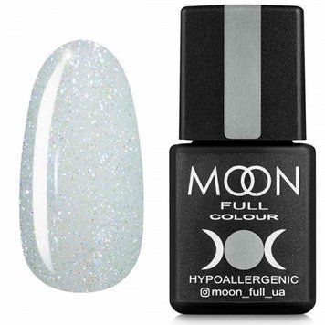 Гель-лак MOON FULL Opal color №508 напівпрозорий з синіми блискітками , 8 мл. N031508 фото