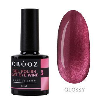 Crooz Гель-лак Wine Cat 3, 8 мл CW03 фото