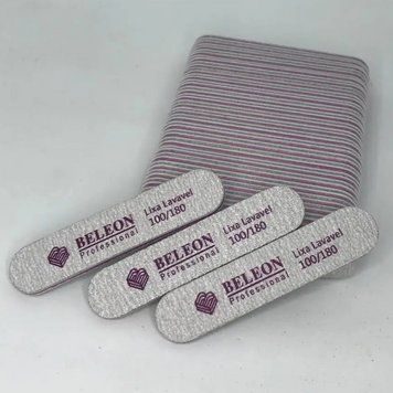 Пилочка BELEON мини 100/180 (упаковка 25шт) N020353 фото