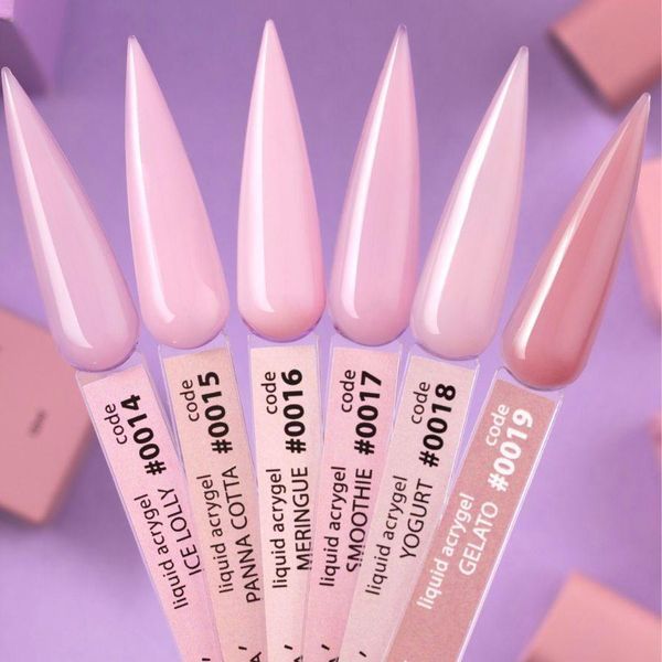 Жидкий акригель для ногтей DNKa&rsquo; Liquid Acrygel #0018 Yogurt, 12 мл LAD0018 фото