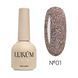 Світловідбивний гель лак Lukum Caramel Collection №01 10 мл N09467 фото 1