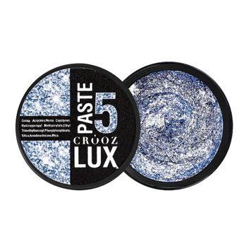 Crooz Lux Paste 5- небесно-голубая паста для дизайна ногтей LP05 фото