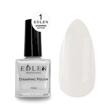 Лак для стемпинга Edlen Stamping №01, 10 мл N004251 фото