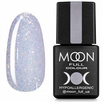 Гель-лак MOON FULL Opal color №509 напівпрозорий бузковий з шимером, 8 мл. N031509 фото