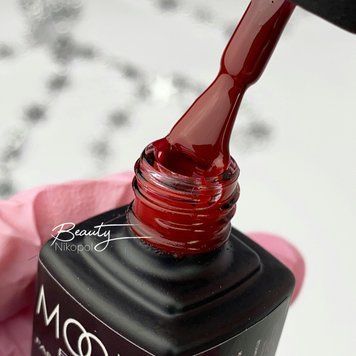 Гель-лак MOON FULL Fashion color №237 червоно-коричневий, 8 мл N04146 фото