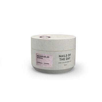 NAILSOFTHEDAY Builder gel 85 - розово-молочный с опаловым блеском светоотражающий гель для наращивания, 15мл 4823685 фото