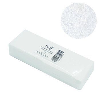 Безворсовые салфетки TUFI profi PREMIUM белые плотные 4х6 см 70 шт 0104165 фото