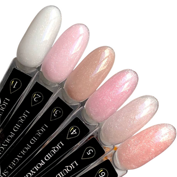 Рідкий полігель з шиммером Crooz SHIMMER Liquid Polygel