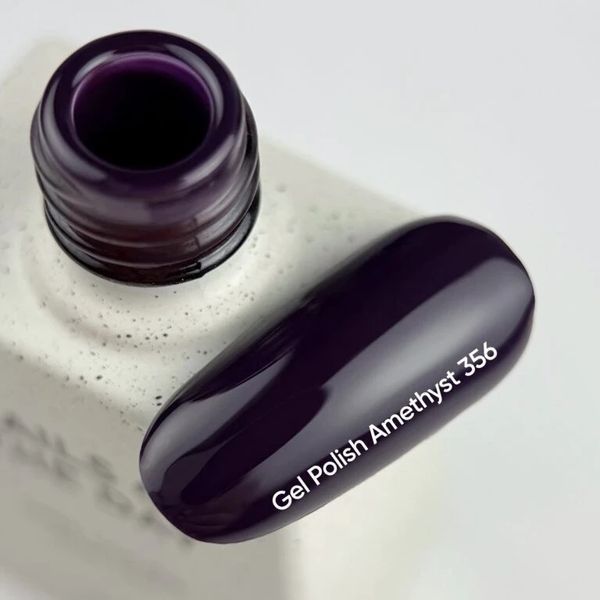 NAILSOFTHEDAY Gel polish Amethyst &ndash; темно-фиолетовый гель-лак, перекрывающийся в один слой, 10 мл 3590789 фото