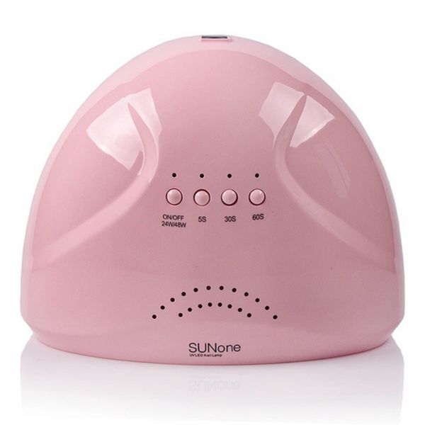 Лампа Sun One Pink Pastel для сушки ногтей UV/LED 48 Вт N00966 фото