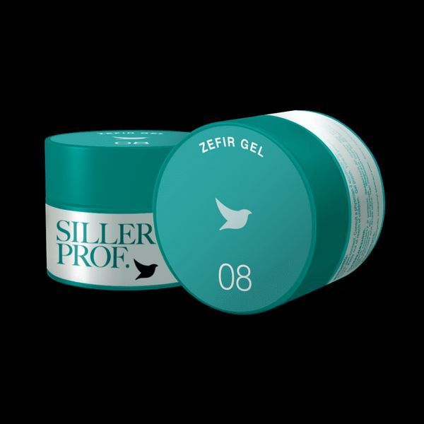 Гель для нігтів Siller Zefir Gel 08, 15 мл 6108 фото