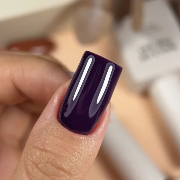NAILSOFTHEDAY Gel polish Amethyst &ndash; темно-фиолетовый гель-лак, перекрывающийся в один слой, 10 мл 3590789 фото