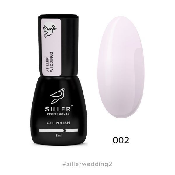 Гель-лак Siller Wedding №02 (нежно-лавандовый), 8мл N0131655 фото