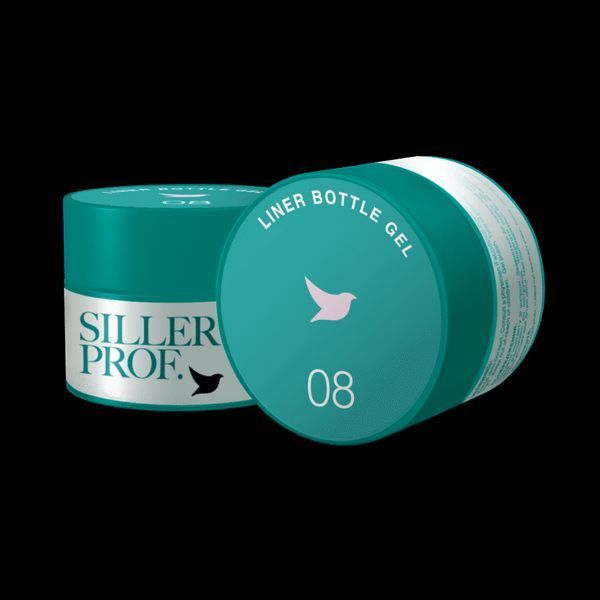 Гель для ногтей Siller Bottle Liner 08, 15 мл 48722 фото