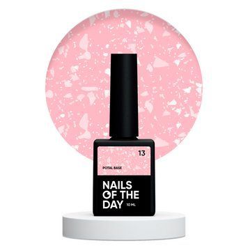 База для нігтів з поталю NAILSOFTHEDAY Potal base 013, 10 мл 11803 фото