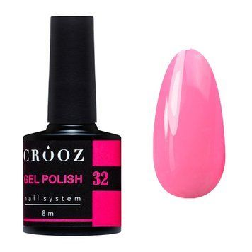 Гель-лак для ногтей Crooz 32 насыщенный светло-розовый 8 мл N008032 фото