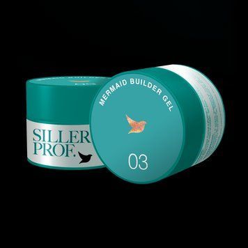 Гель для наращивания Siller Mermaid Builder Gel №03, 15 мл MB03 фото