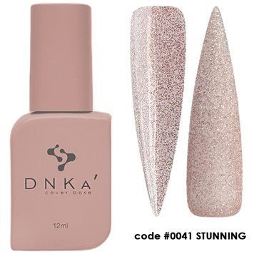 Камуфлююча база для нігтів DNKa&rsquo; Cover Base 041 Stunning, 12 мл DNKA0041 фото