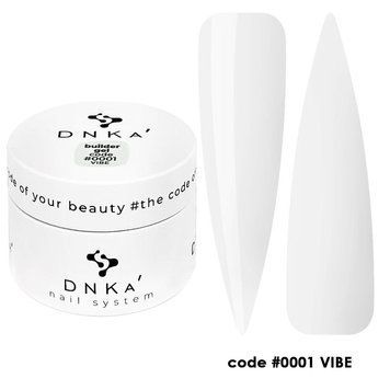 Гель для нарощування нігтів DNKa' Builder Gel 01 Vibe, 30 мл BGD0001 фото