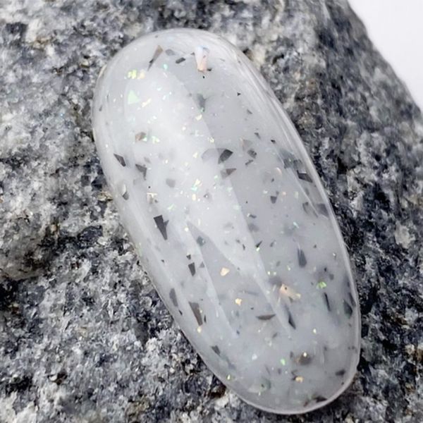 Молочна база для нігтів Lukum Crystal Rubber Base №10 10 мл N09469 фото