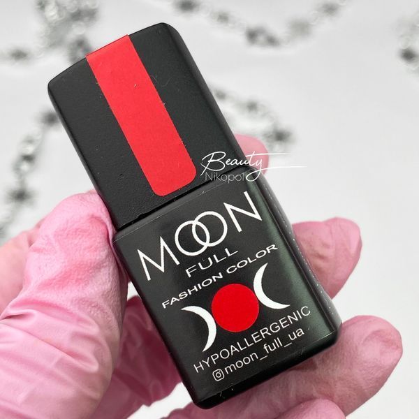 Гель-лак MOON FULL Fashion color №238 червоний, 8 мл N04147 фото