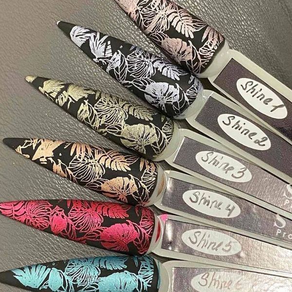 Лак для стемпинга Saga Stamping Shine №2, 8 мл N01534 фото